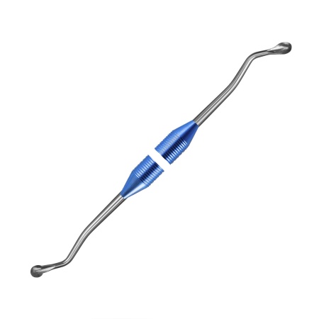 11-09 Ложка кюретажная изогнутая короткая большая 3,3